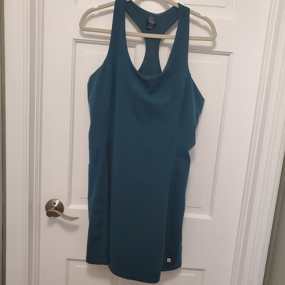 Sweaty Betty Power Workout Dress/Skort Size XXL, Athletic Wear, Forest Green